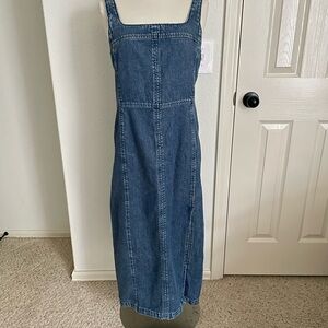 LOFT Blue Denim Dress